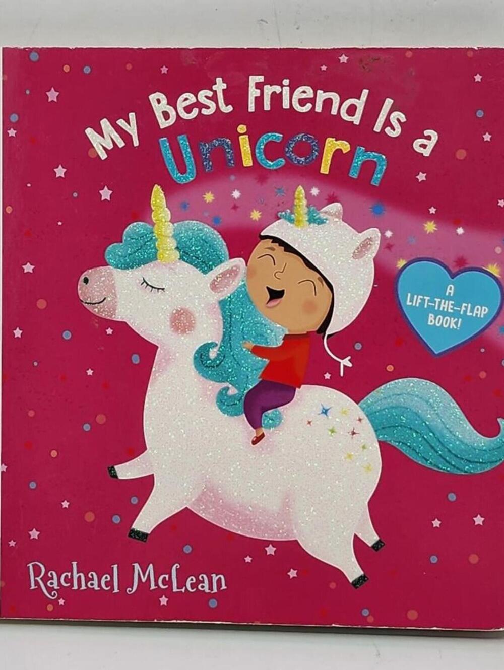 Board Book - Kids Book - My Best Friend is a Unicorn